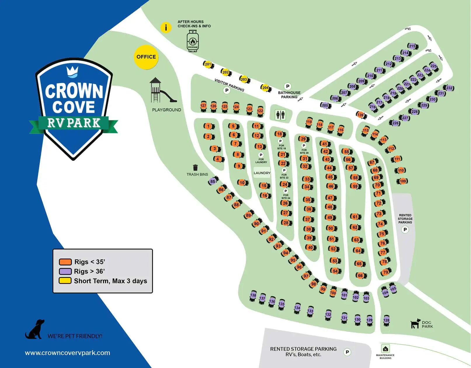 CCRV park map